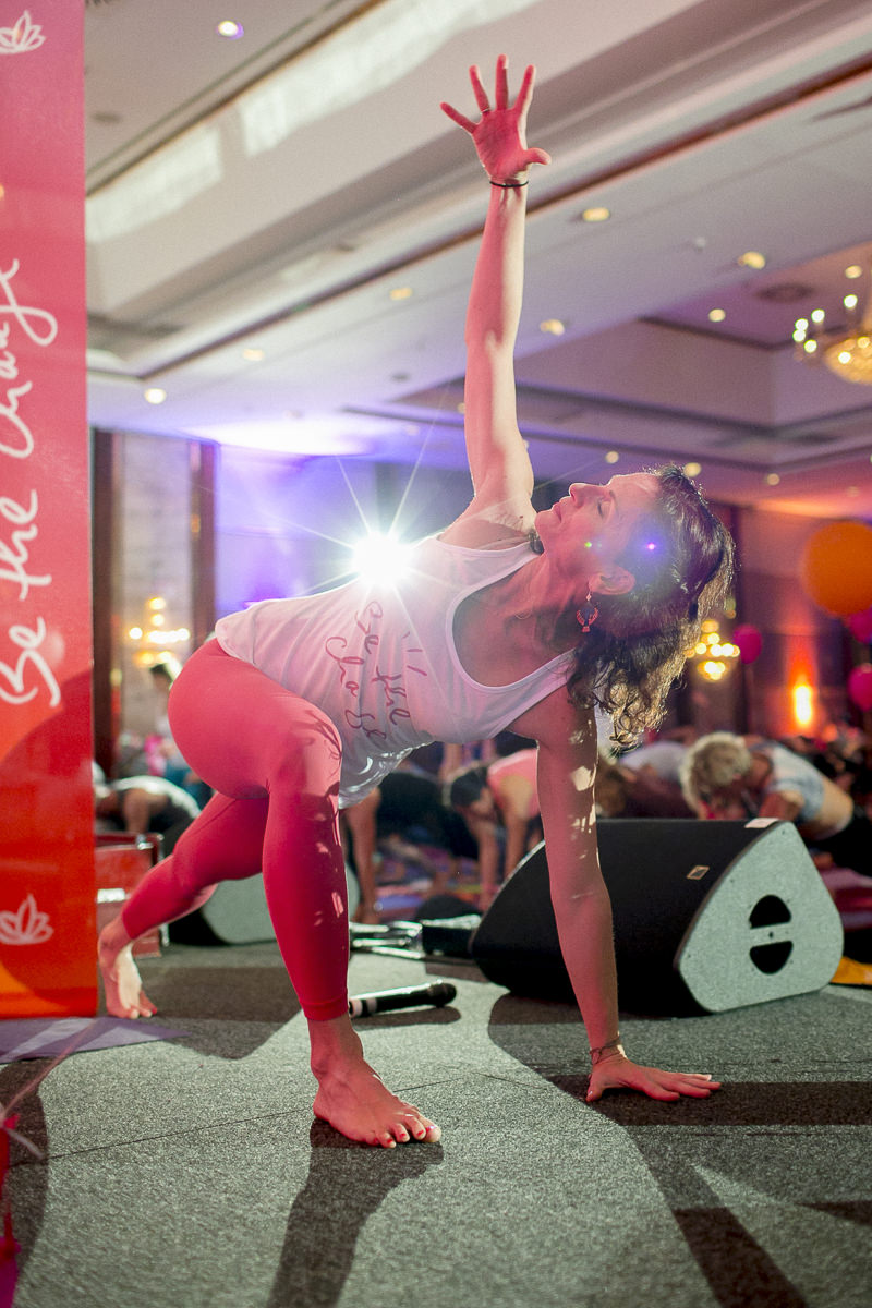 Yoga Workshop von Nicole Bongartz bei der Yoga Conference Germany 2018