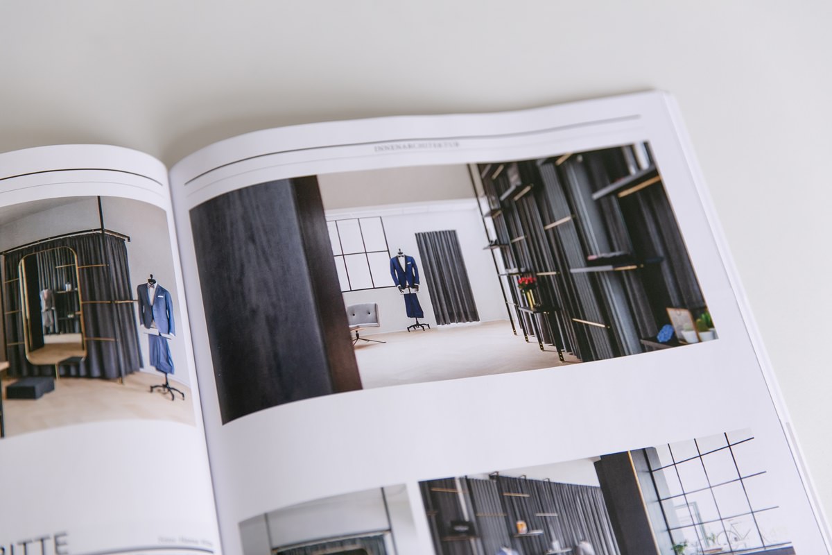 Ausgabe Cube Magazin mit Innenarchitekturfotos von Hanna Witte