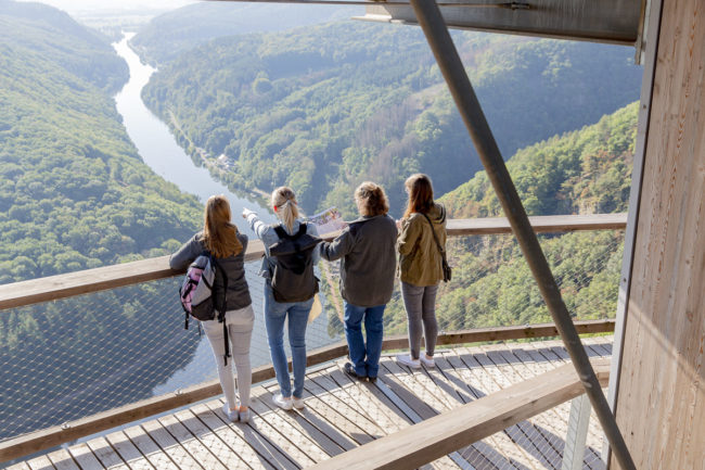 Tourismusfoto von dem Ausflugziel Baumwipfelpfad Saarschleife | Foto: Hanna Witte