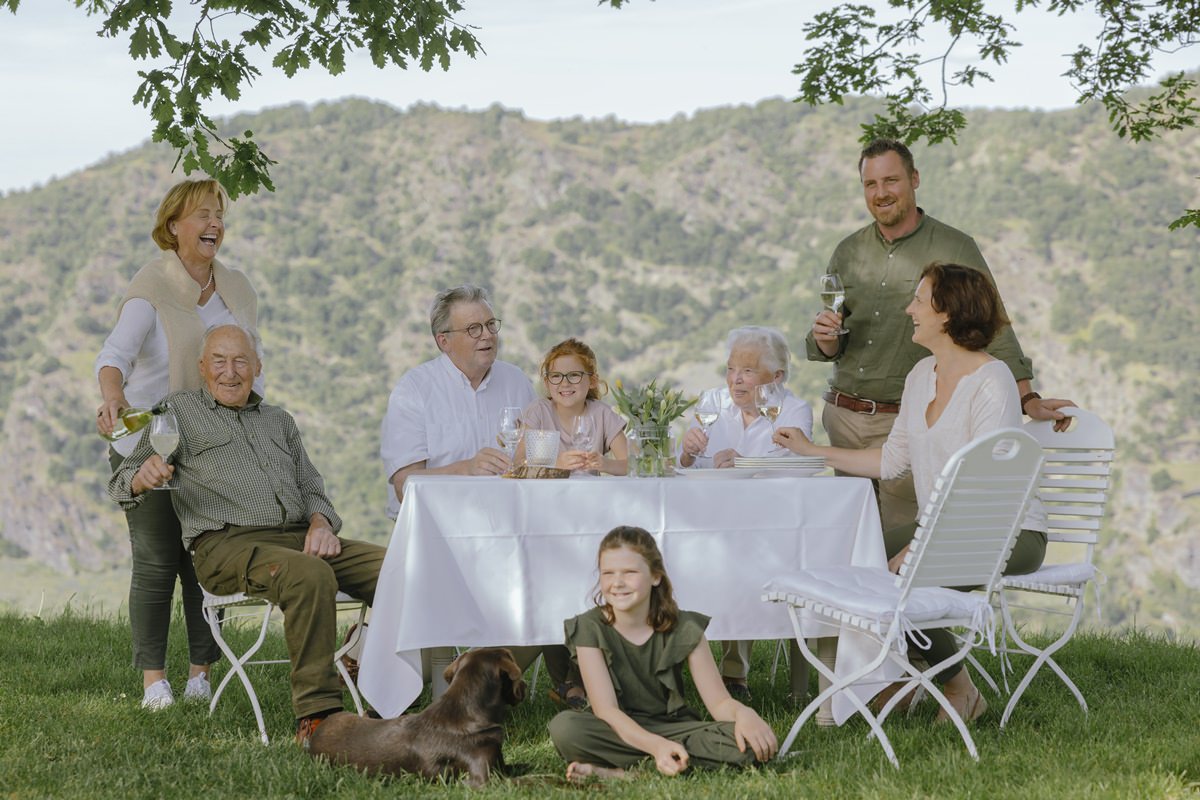 Familienfoto der Inhaber des Ferienhof Hardthöhe | Foto: Hanna Witte