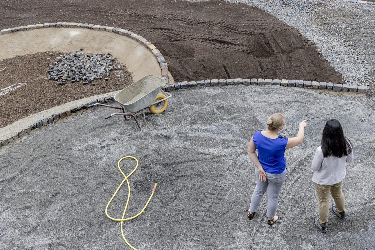 Projektfoto als Inhalt für den Geschäftsbericht der Aachener Siedlungs- und Wohnungsgesellschaft | Foto: Hanna Witte