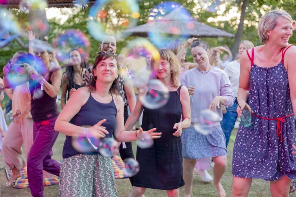 Festival Fotografie bei einem Ayurveda Event